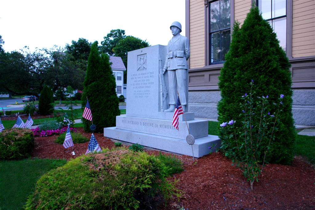 PFC Richard Devine - War Memorial - Saugus, MA by John M Sullivan