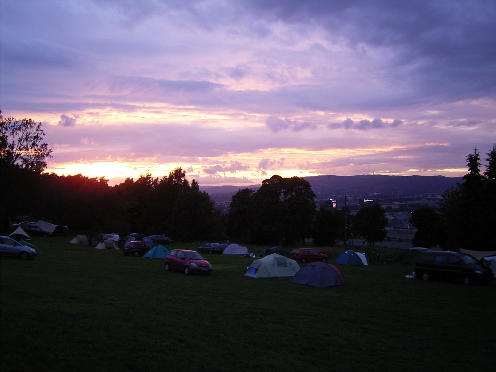 Sunset over Oslo by BusTaker