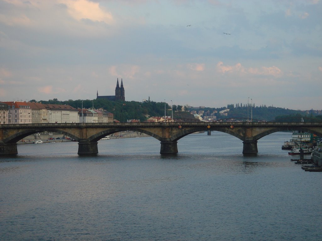 Vltava River, Prague, Czech Ripublic by Mayuminx A Go-Go