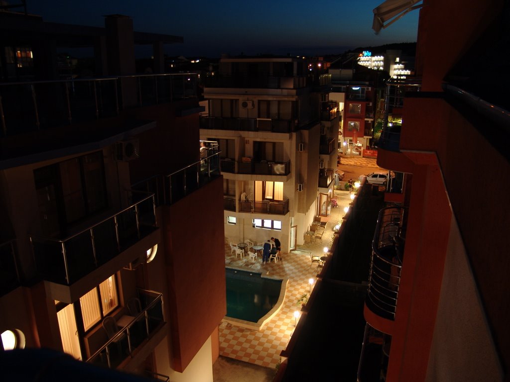 Night view from Hotel Penelope by Marty