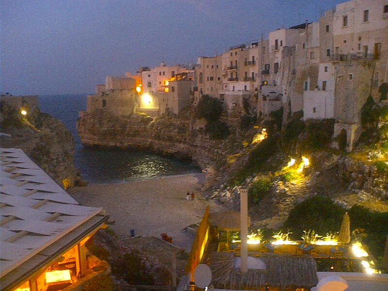 Polignano al crepuscolo by arteteca'ncuoll