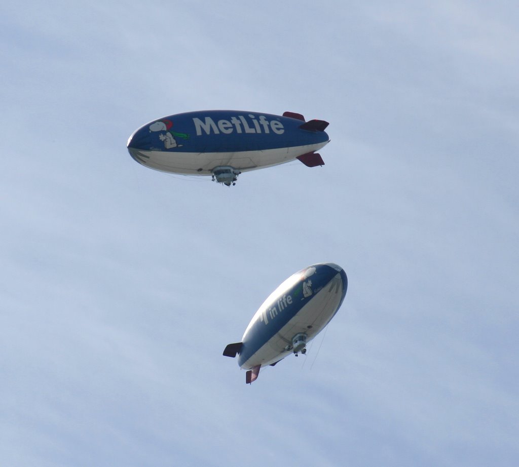 A Couple Of Blimps Hanging Around Paramus, N.J. by telecaster1