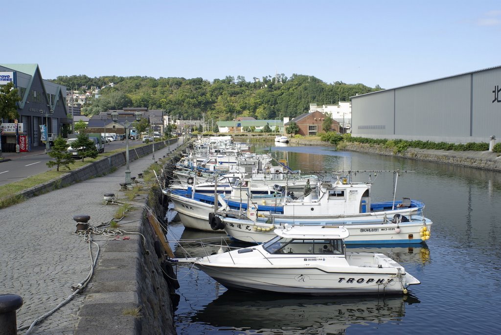 北運河　Otaru canal northern part by Donkou.T