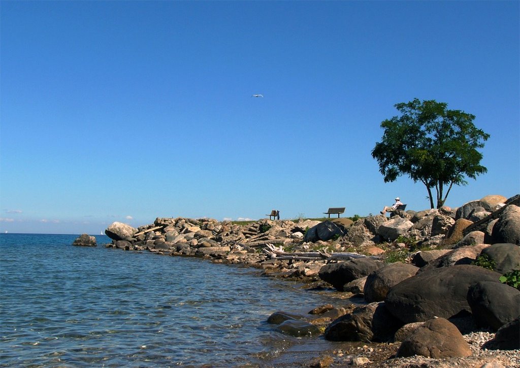 On the Beach, Meaford, ON by Vlad P