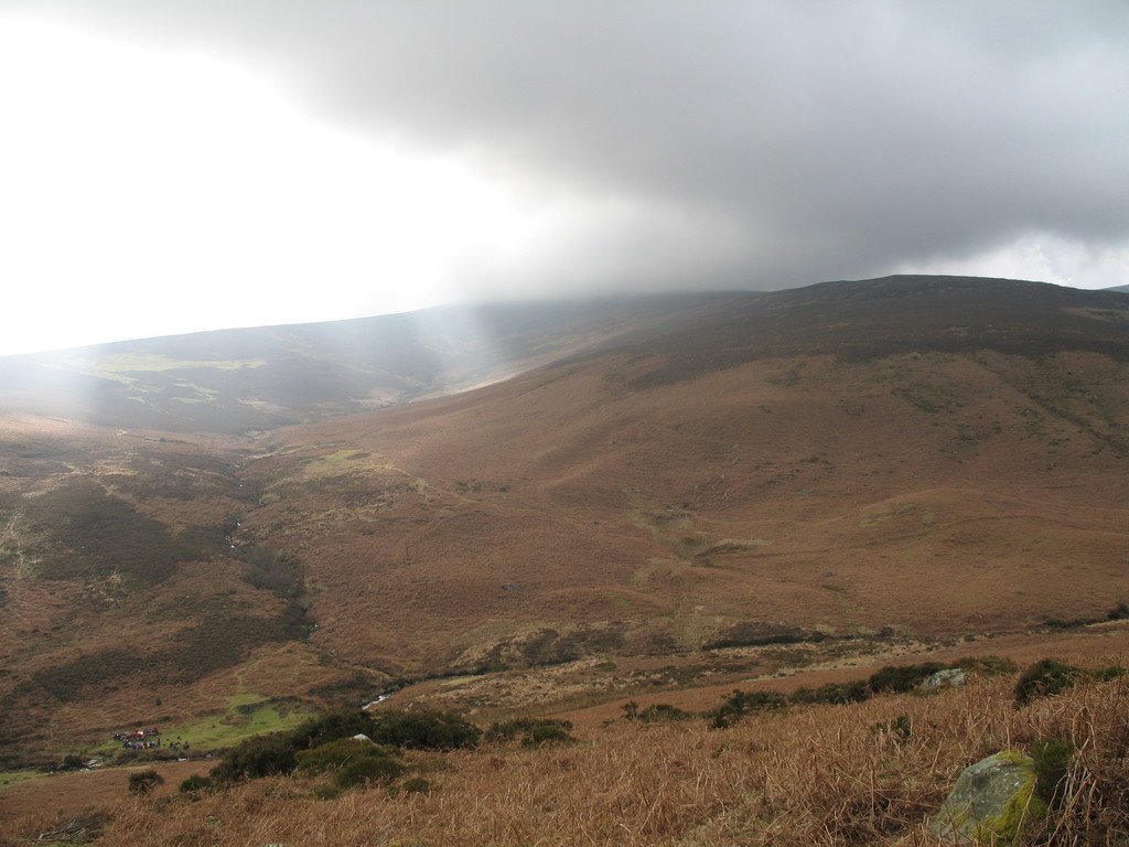 Djouce Mnt from Glensoulan Valley (SW) by kch