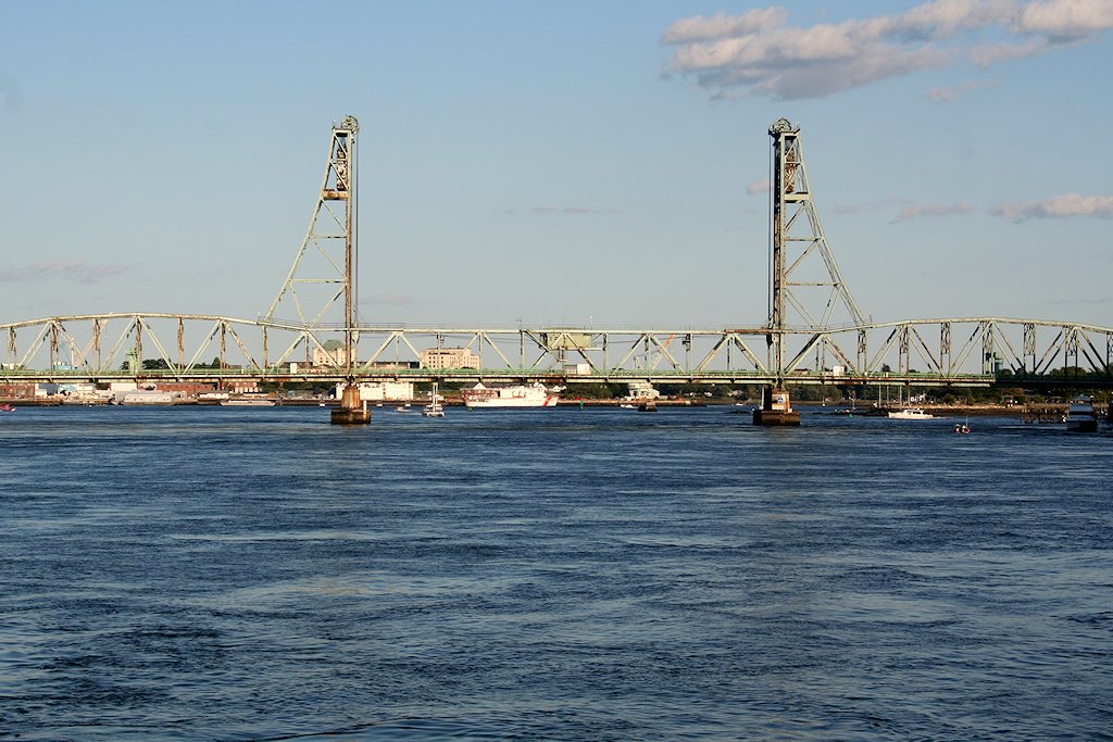 Portsmouth, NH - Memorial Bridge / Route One (8/2008) by Dean Zanello