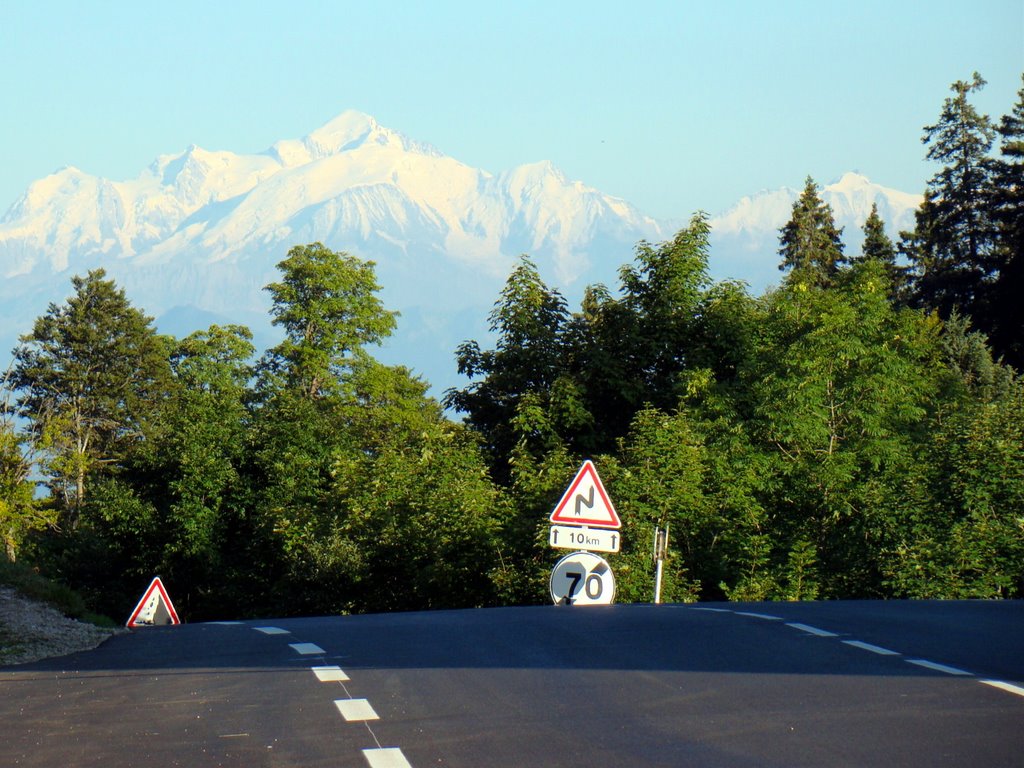 Mont blanc depuis le col de la faucille by titlis39