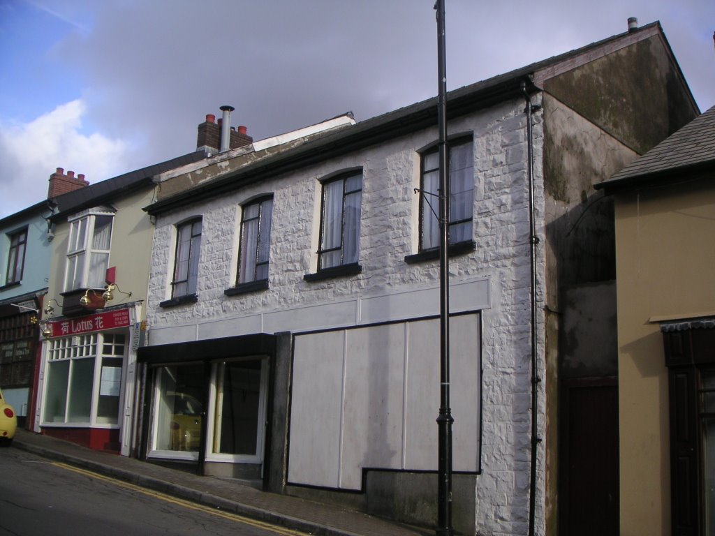 Shop on Broad Street Blaenavon by Alan Phillips