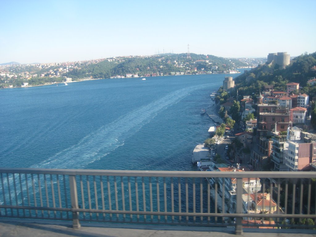 Fatih Sultan Mehmet Bridge's view by seckinsenyuva