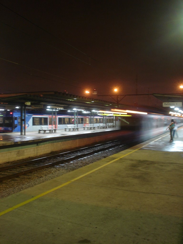 Estação Santo André - Trêm chegando 2 by andrelh87