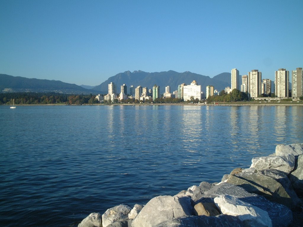 Vancouver skyline by simon shankster