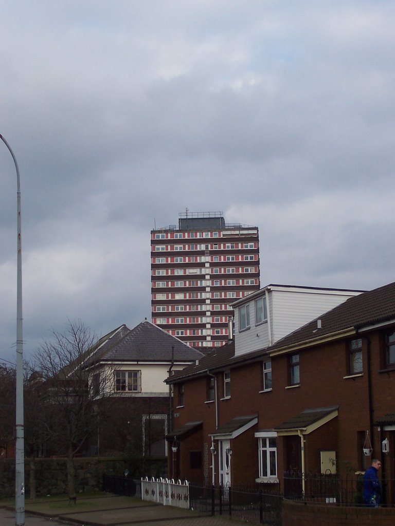 Divis tower block from the falls road by Favourite Fallen Ido…