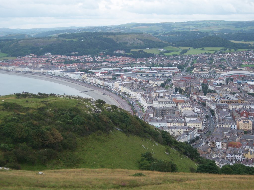 Llandudno from tram by andy dickinson