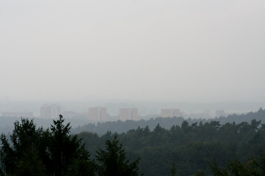 Vom Elbblick-Turm: Neugraben im Dunst by picotuna