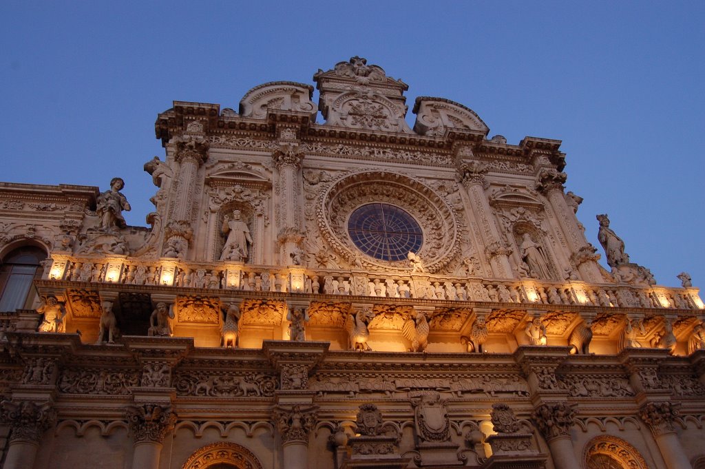 Lecce - Santa Crosse by Michael Paraskevas