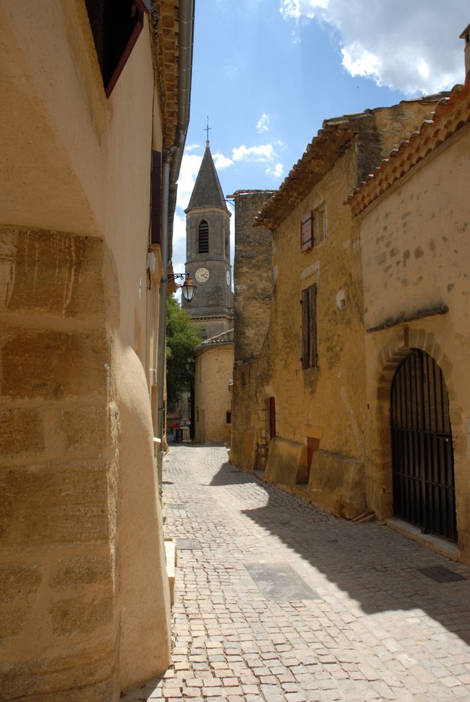 Castillon du Gard by Jean HIBLOT