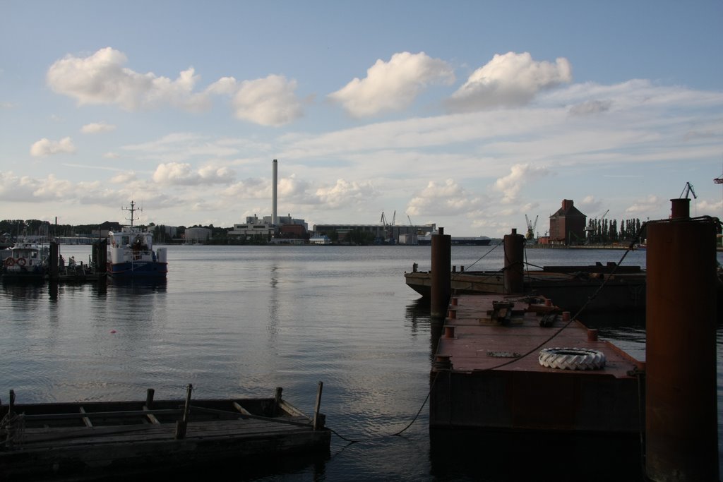 Flensburg Harbor by Andrej von Schilling