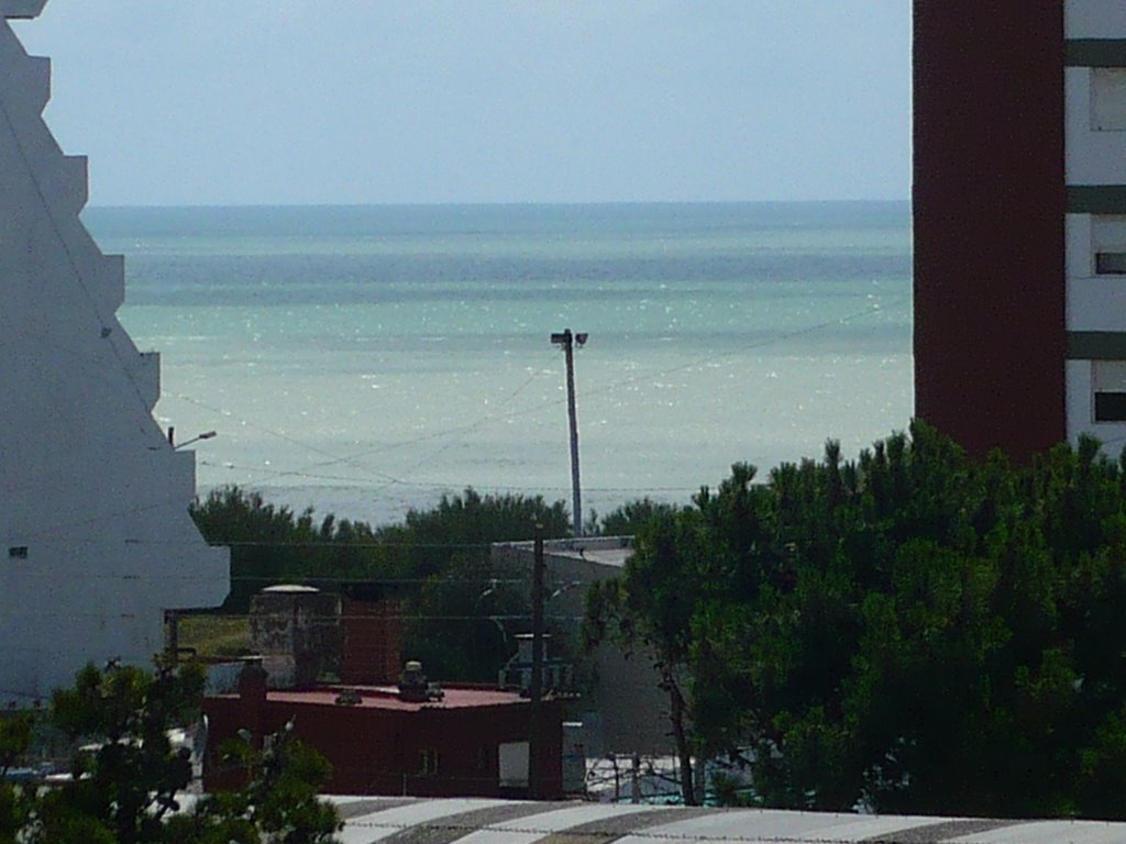 Vista del Mar desde dpto, San Bernardo by Popelia77