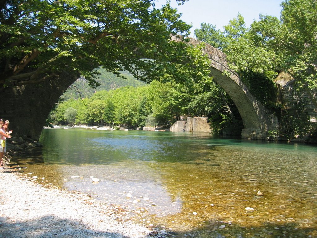 Ponte sul Voidomatis by armando fracassi