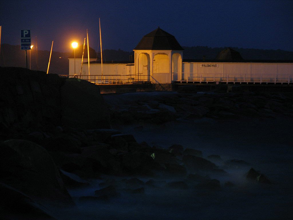 Night at the old spa by Calle Fjällstål