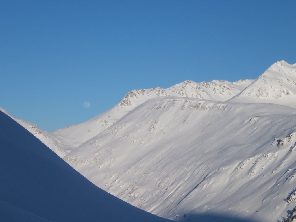 View direction Furkapass, März 2006 by RolfDietrich