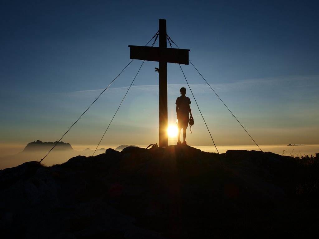 Sonnenuntergang auf der Steinplatte by b.e.r.n.h.a.r.d