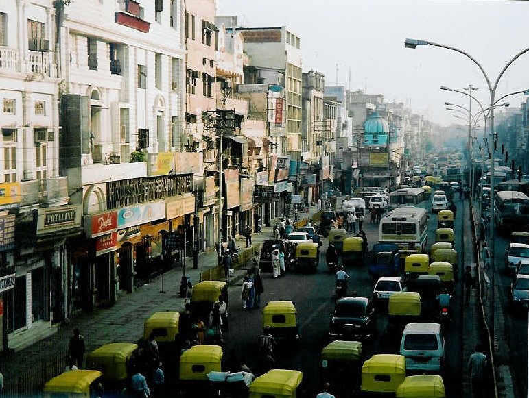 Traffic in Delhi by Chouden Boy