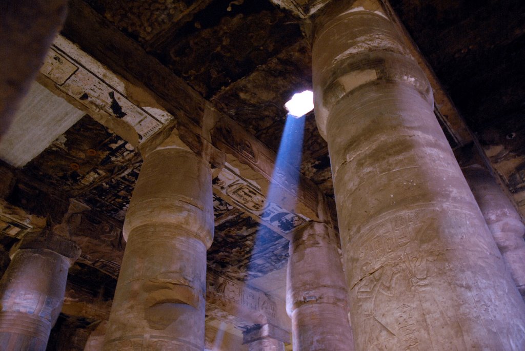 Temple d'Abydos by Jean HIBLOT