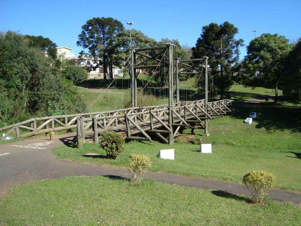 Ponte entrada parque do lago by Antonio Alves