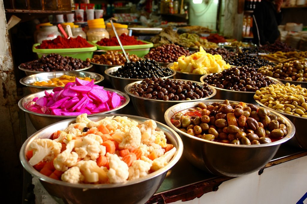 Beduin market, Beersheba by josefstuefer