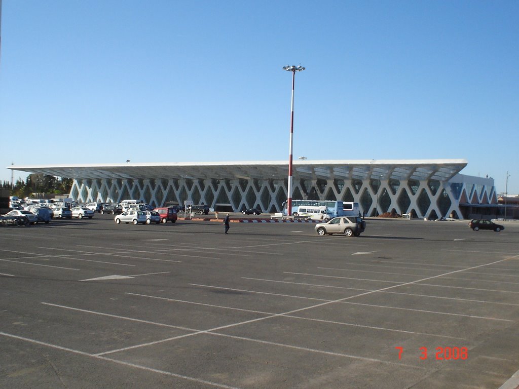 Marrakech menara airport by serge de pretto