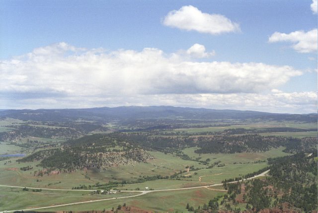 Overlook from the side of Devil's Tower by needarealname