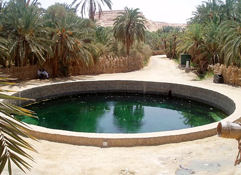 Cleopatra's Bath (Spring of Juba) by Maged