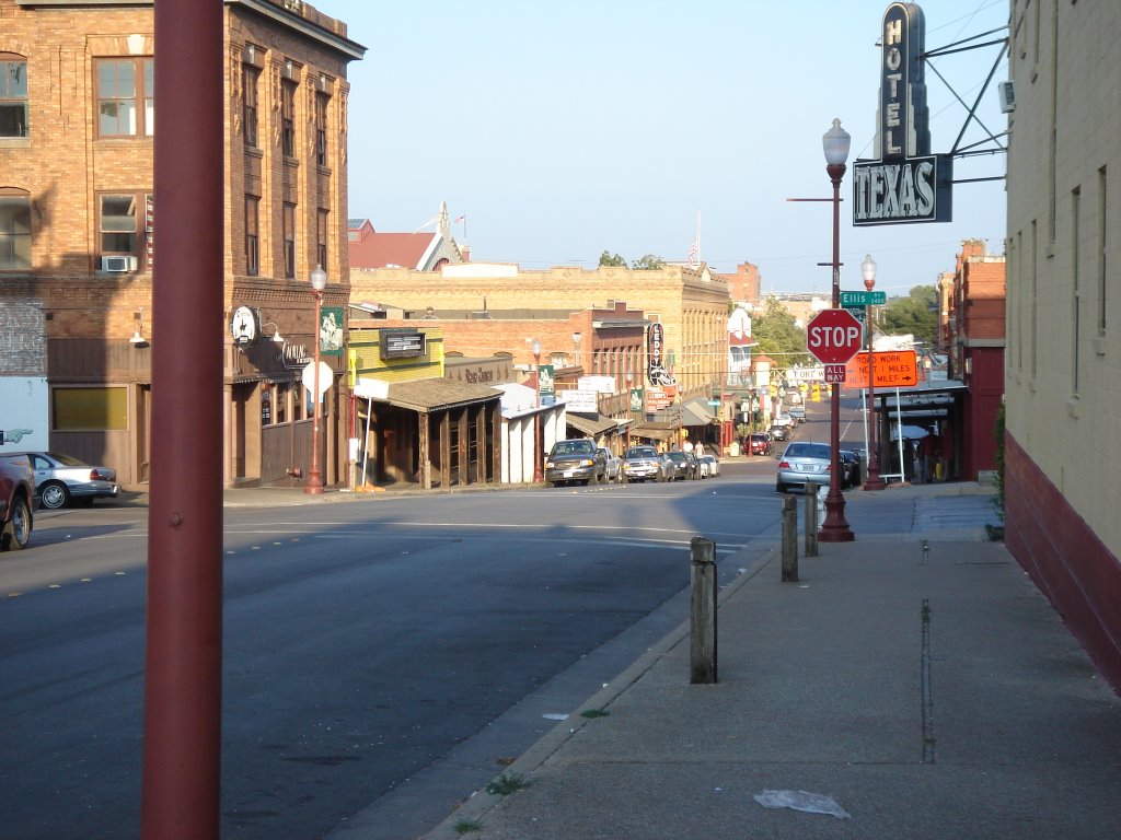 Exchange Street in Fort Worth by Ken Furuheim