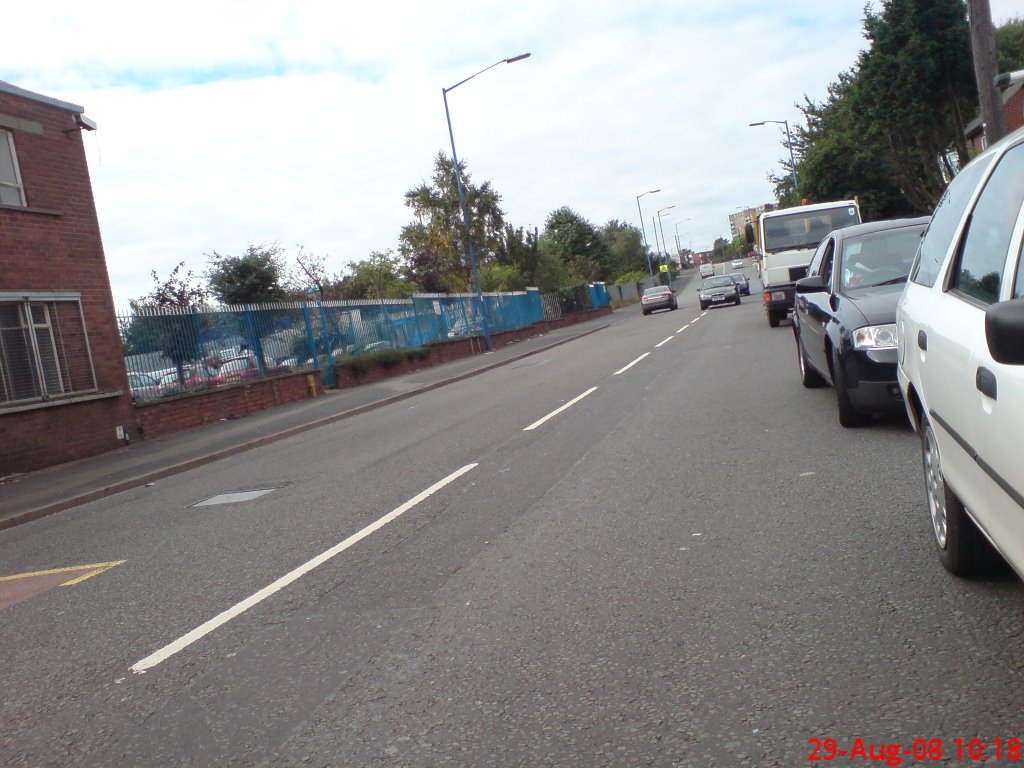 Leabrook Road, View S West. by KABULL.Hinksford.