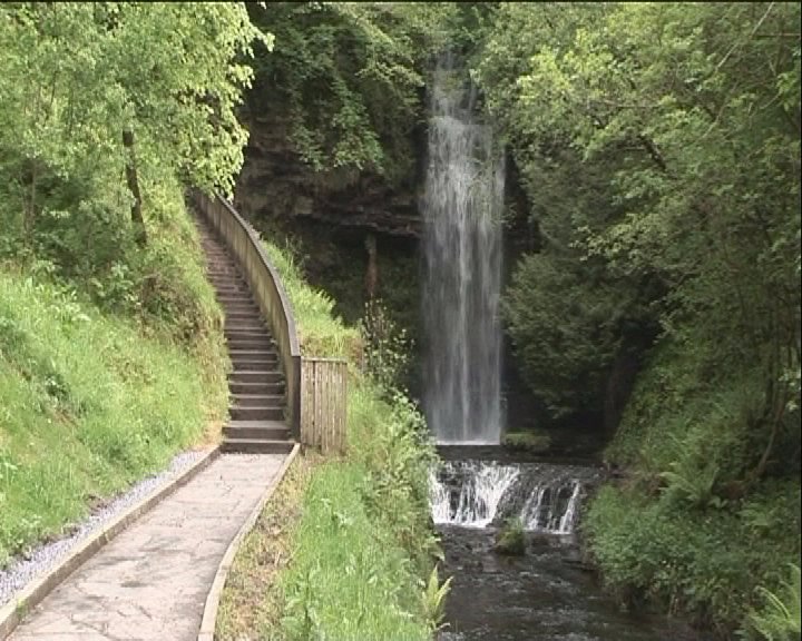 Glencar waterfall m2m by gerard mc grory