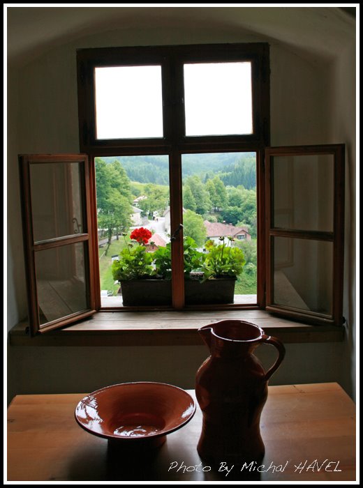 Trough The Castle Window by Michal Havel