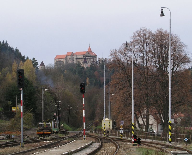 Hrad Perštejn by František Špaček