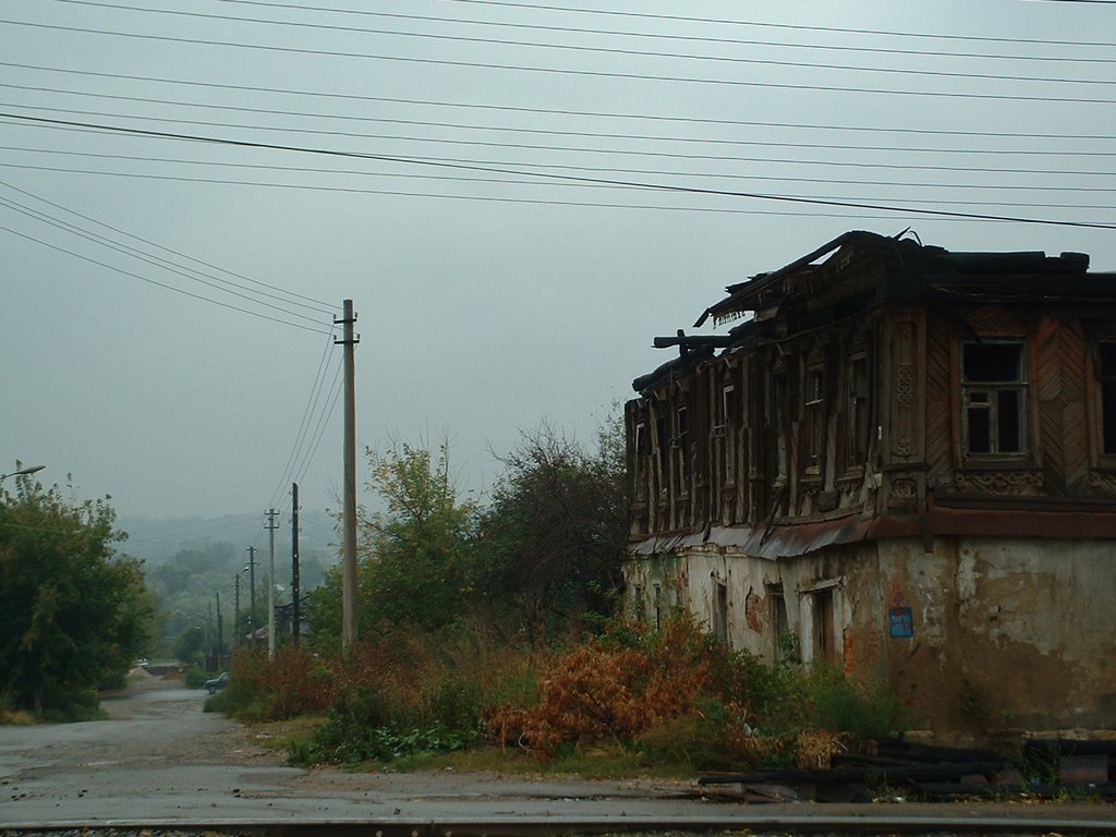 Тула. Степанова/Епифанская. Дом после пожара - 11/09/2002г. by sitnikov