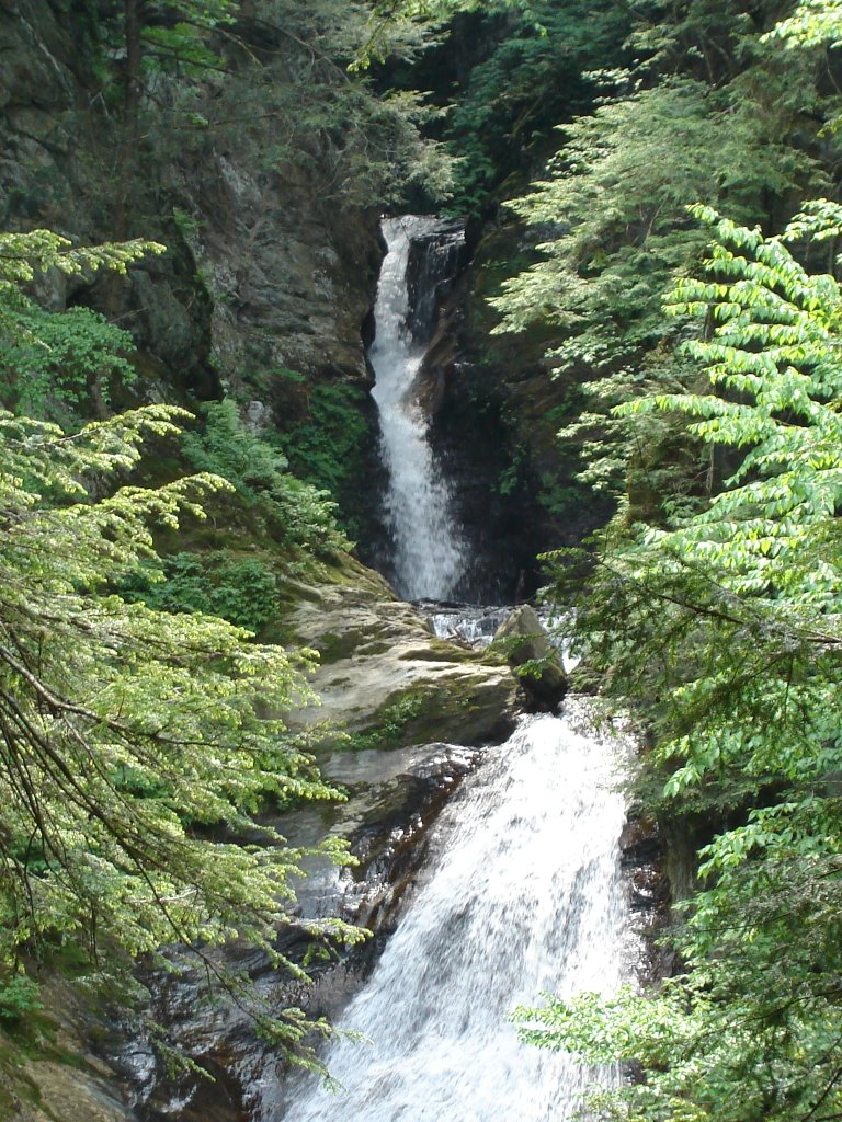 Moss Glenn Falls (level 2 zoomed) by Irishlazz Vermont