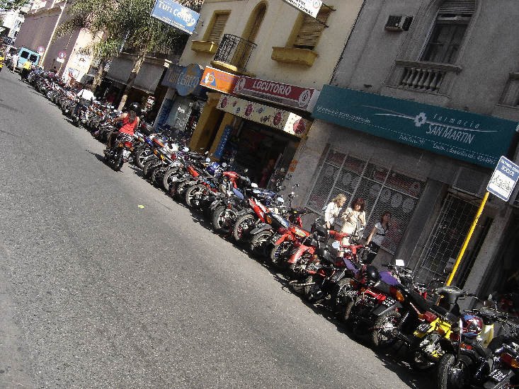 Bikes at Cordoba's downtown by madcap77