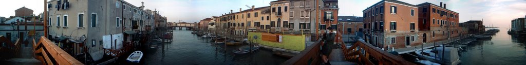 Ponte dell' isola della Giudecca by romeo pavanello