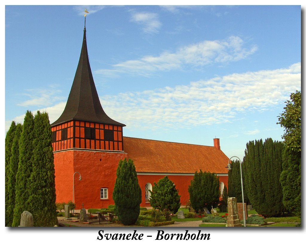 Svaneke kirke - Bornholm by Claude David