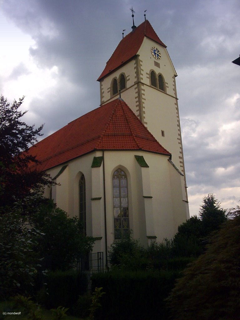 Katholische Kirche in Immenstaad am Bodensee by mondwolf