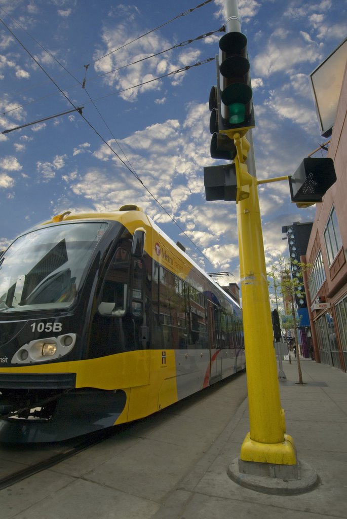 LRT, Light Rail Transit, Minneapolis, MN USA by KenFriberg