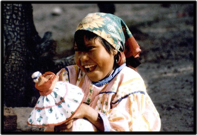 Niña Tarahumara, Barrancas del Cobre, Chihuahua by pepega