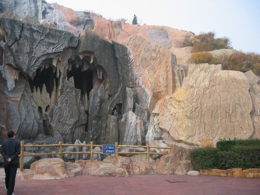 Haunted Mountain (All made of concrete) by John Canepa