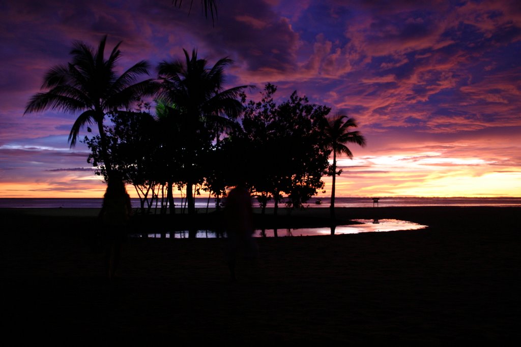 Sunset view of kota kinabalu by nory