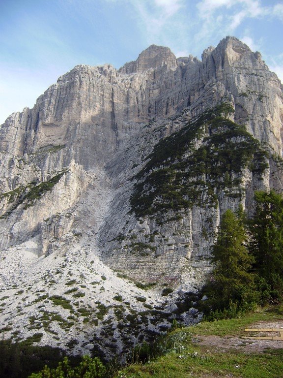 Moiazza (Ferrata Costantini) by Giorgio Peripoli