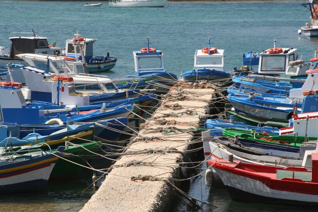 Port de Favignana - Les pecheurs by warmup81